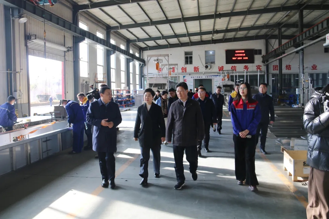 市政協(xié)黨組書記、主席孟慶斌一行赴銳智智能開展調(diào)研指導工作