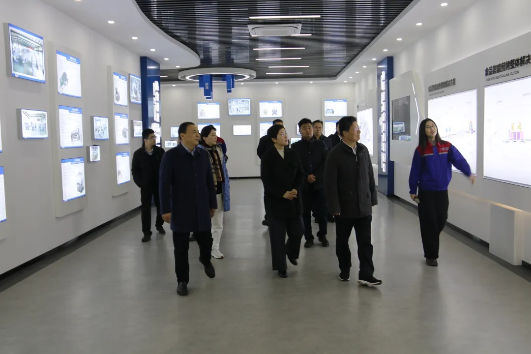 市政協(xié)黨組書記、主席孟慶斌一行赴銳智智能開展調(diào)研指導工作